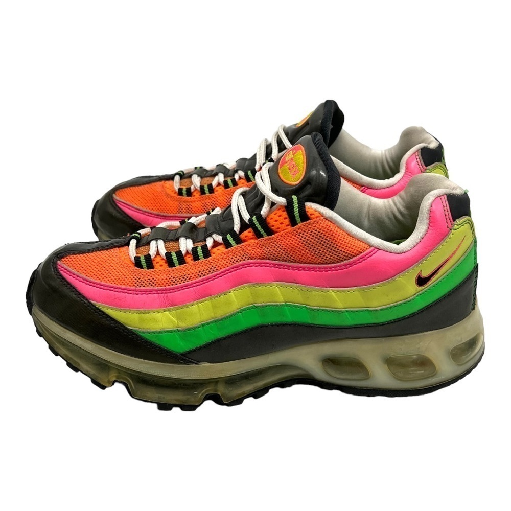 Nike Air Max 95 360 Neon Rainbow Athletic Training Shoes Men’s 8 - Picture 5 of 14